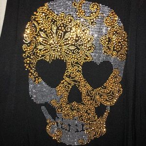 Skull Racerback Tank Top